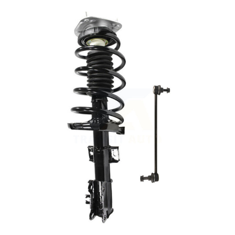 Transit Auto KSS-104473 Suspension Strut and Coil Spring Assembly for 2001-2007 Volvo XC70, Volvo V70 - Front Left