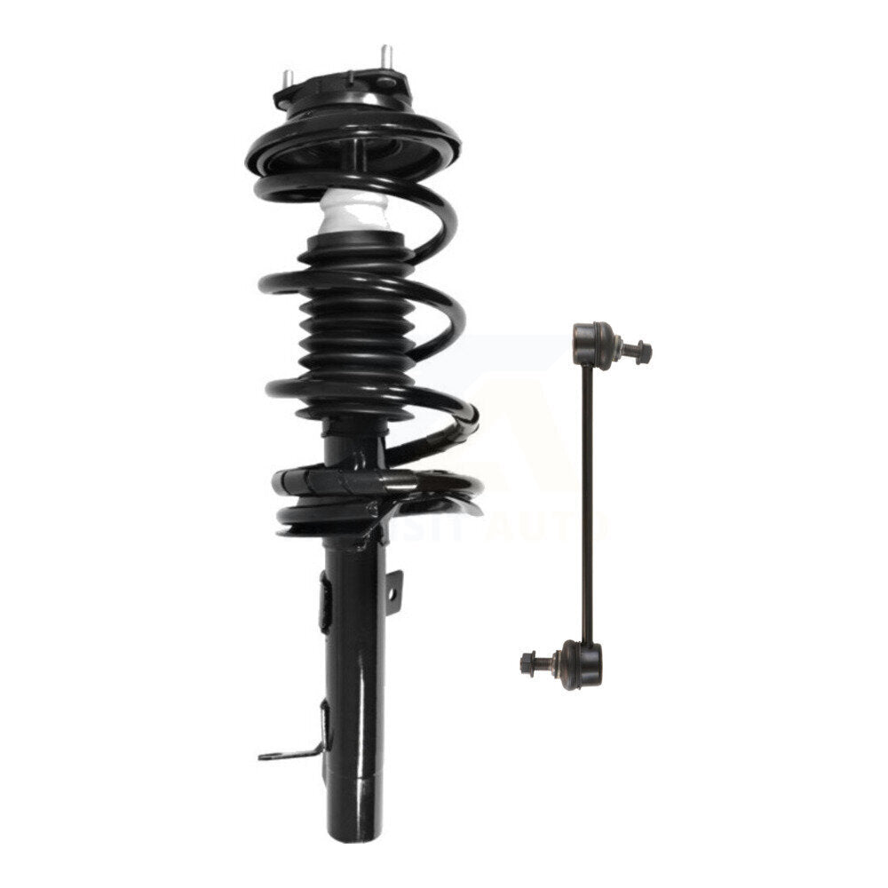 Transit Auto KSS-104474 Suspension Strut and Coil Spring Assembly for 2000-2005 Ford Focus - Front Left