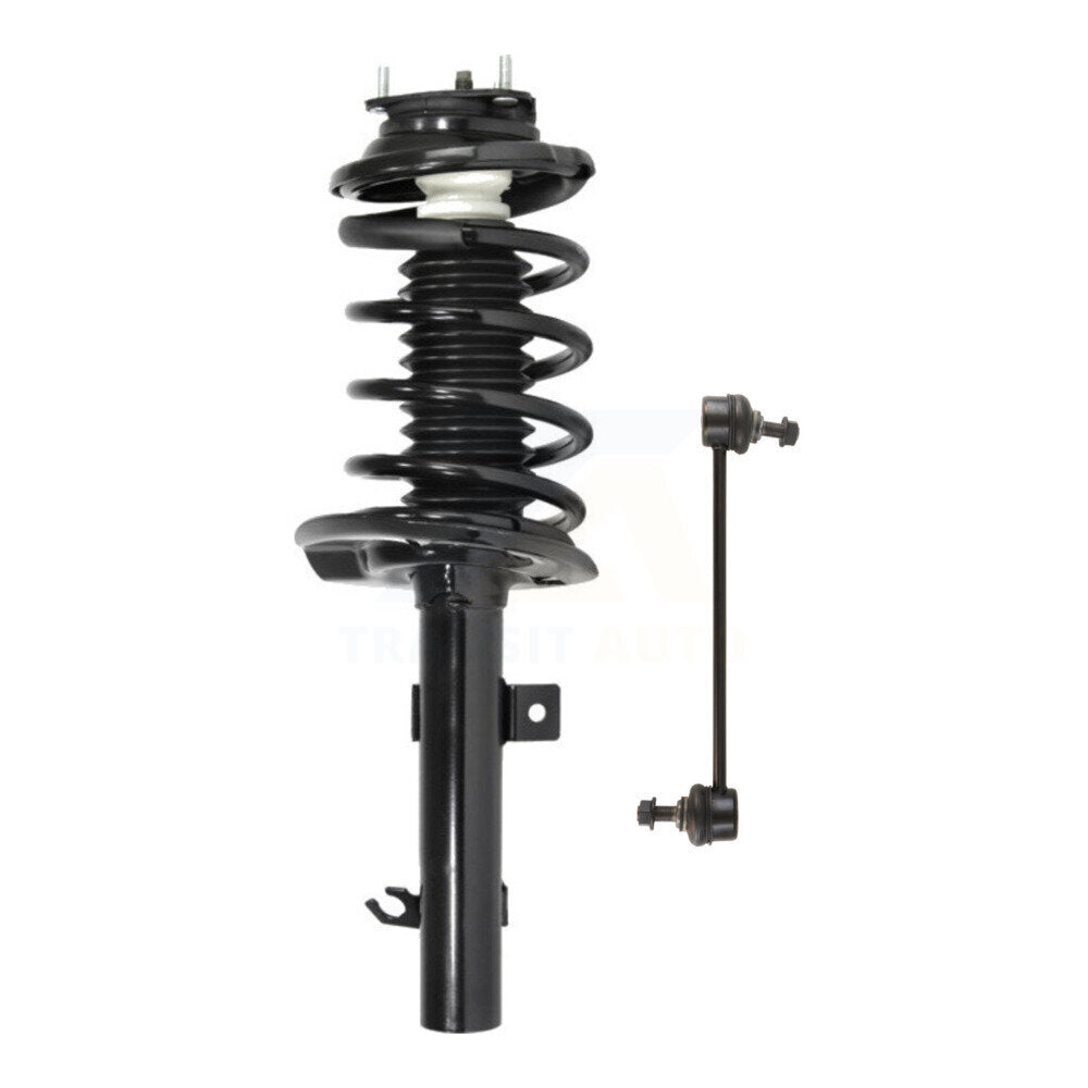 Transit Auto KSS-104475 Suspension Strut and Coil Spring Assembly for 2006-2010 Ford Focus - Front Left