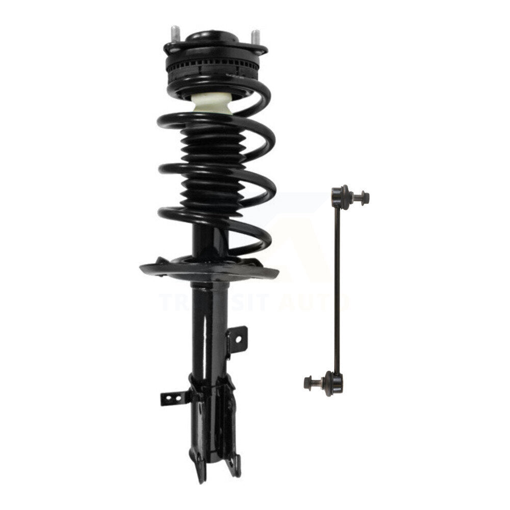 Transit Auto KSS-104477 Suspension Strut and Coil Spring Assembly for 2007-2014 Chrysler 200, Dodge Avenger, Chrysler Sebring - Front Left