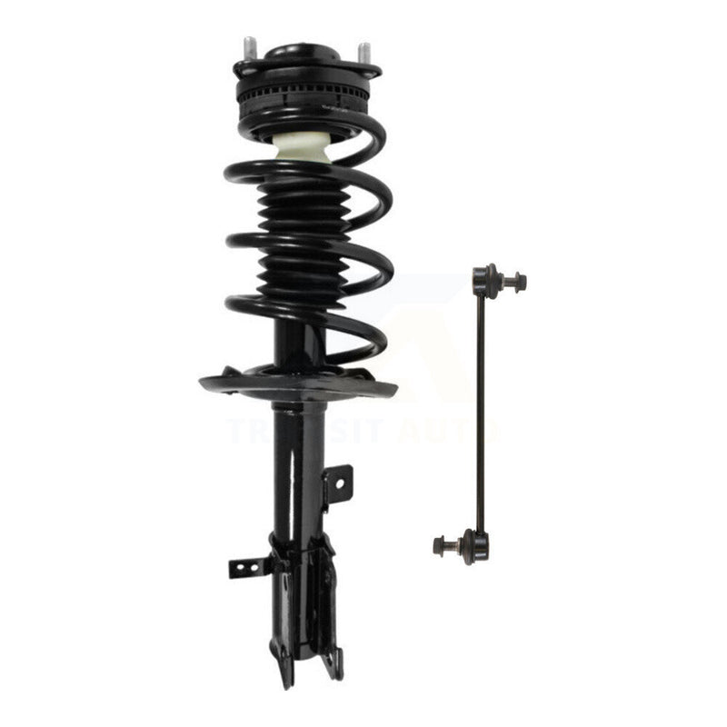 Transit Auto KSS-104477 Suspension Strut and Coil Spring Assembly for 2007-2014 Chrysler 200, Dodge Avenger, Chrysler Sebring - Front Left