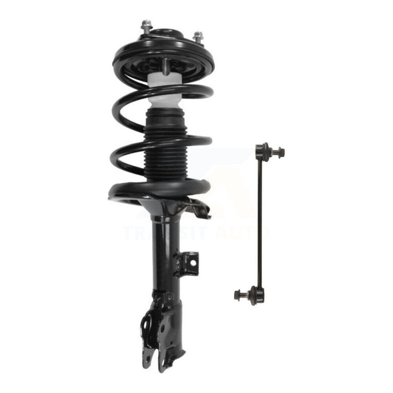 Transit Auto KSS-104479 Suspension Strut and Coil Spring Assembly for 2007-2013 Mitsubishi Outlander - Front Left
