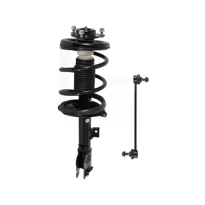 Transit Auto KSS-104480 Suspension Strut and Coil Spring Assembly for 2007-2013 Mitsubishi Outlander - Front Left