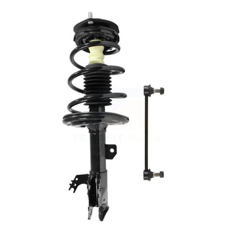 Transit Auto KSS-104487 Suspension Strut and Coil Spring Assembly for 2012-2017 Toyota Camry - Front Left