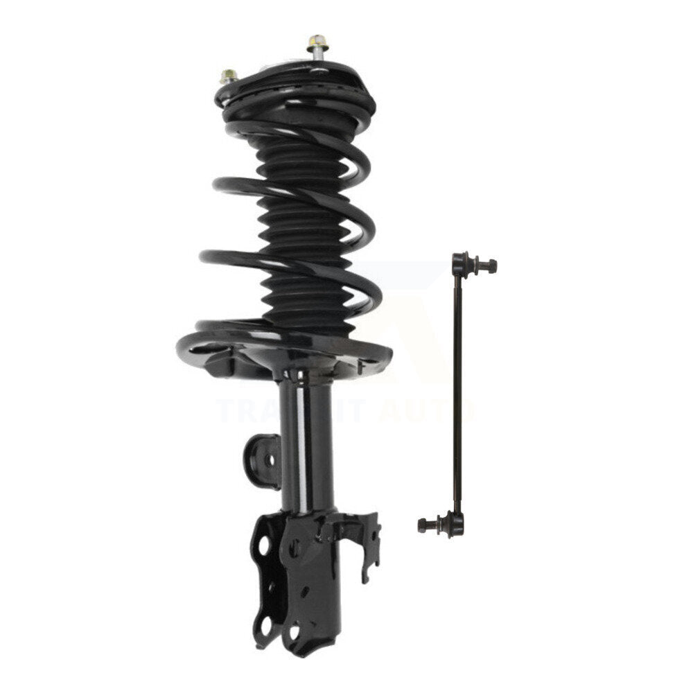 Transit Auto KSS-104495 Suspension Strut and Coil Spring Assembly for 2011-2017 Toyota Prius V, Scion tC - Front Left