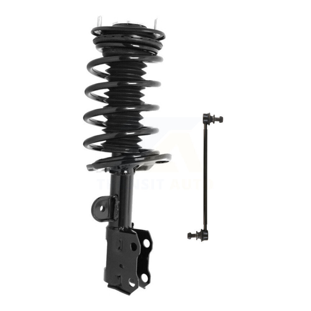 Transit Auto KSS-104496 Suspension Strut and Coil Spring Assembly for 2010-2015 Toyota Prius Plug-In, Toyota Prius - Front Left