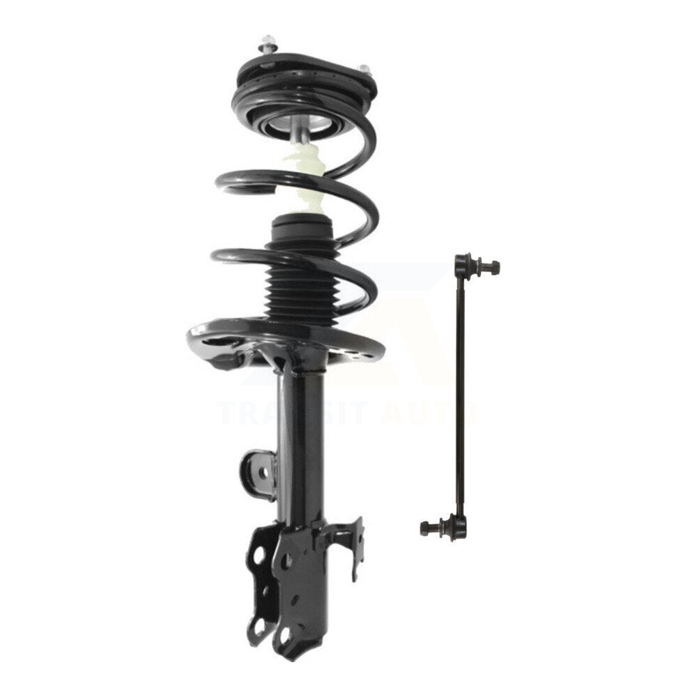 Transit Auto KSS-104498 Suspension Strut and Coil Spring Assembly for 2013-2018 Toyota RAV4 - Front Left