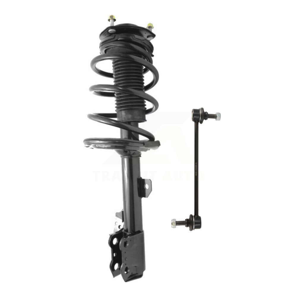 Transit Auto KSS-104499 Suspension Strut and Coil Spring Assembly for 2010-2015 Toyota Highlander, Lexus RX350, Lexus RX450h - Front Left