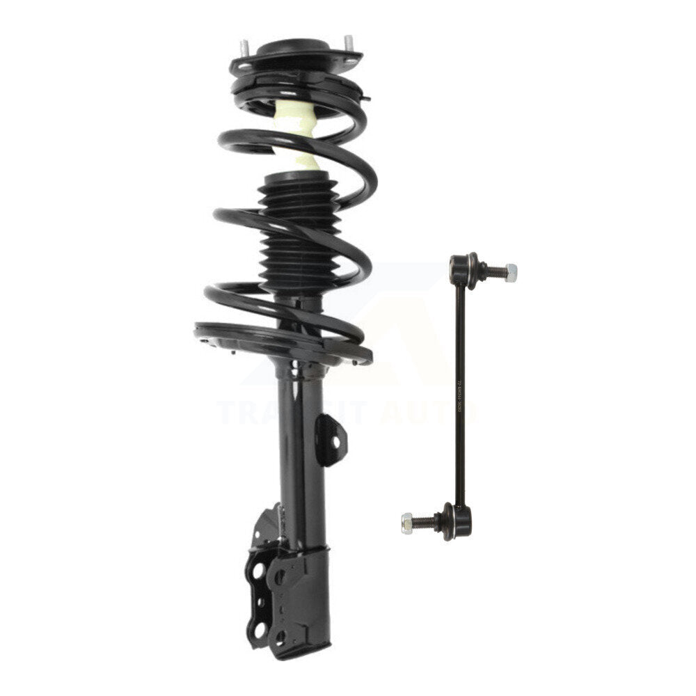 Transit Auto KSS-104500 Suspension Strut and Coil Spring Assembly for 2008-2013 Toyota Highlander - Front Left