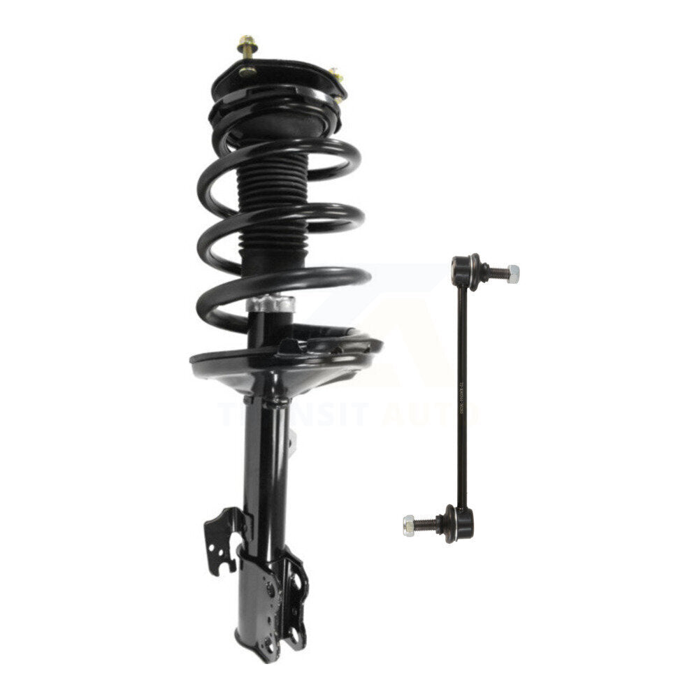 Transit Auto KSS-104505 Suspension Strut and Coil Spring Assembly for 2004-2009 Lexus RX350, Lexus RX400h, Lexus RX330 - Front Left