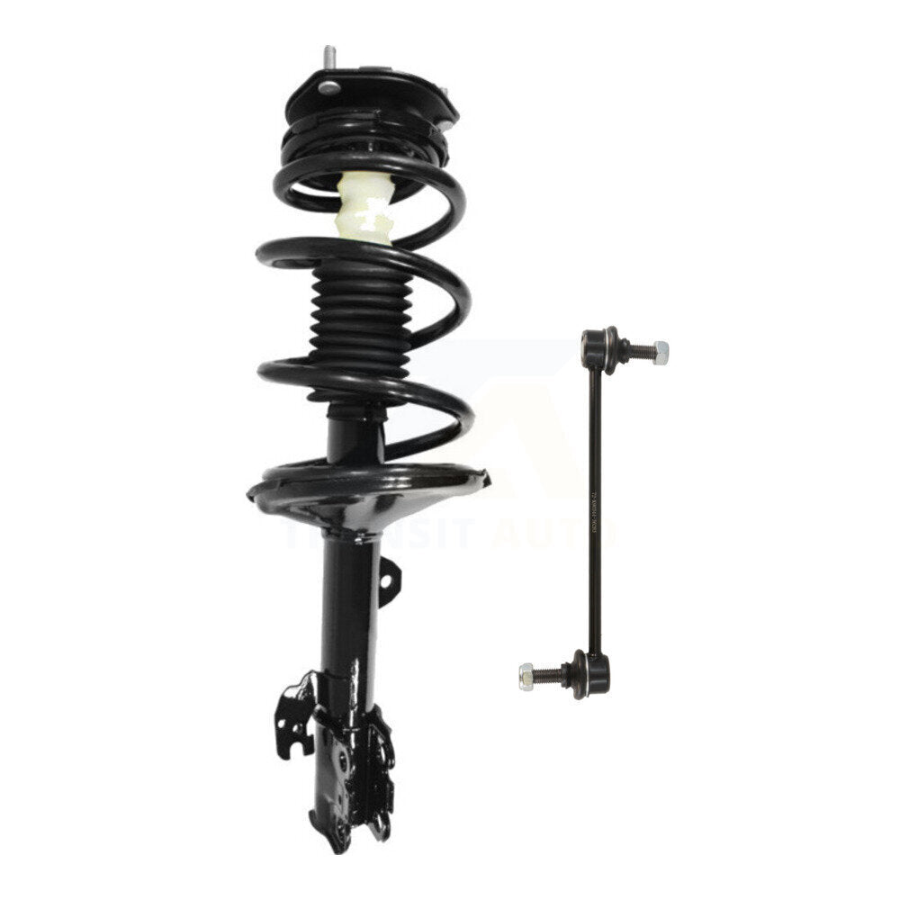 Transit Auto KSS-104508 Suspension Strut and Coil Spring Assembly for 2001-2007 Toyota Highlander - Front Left