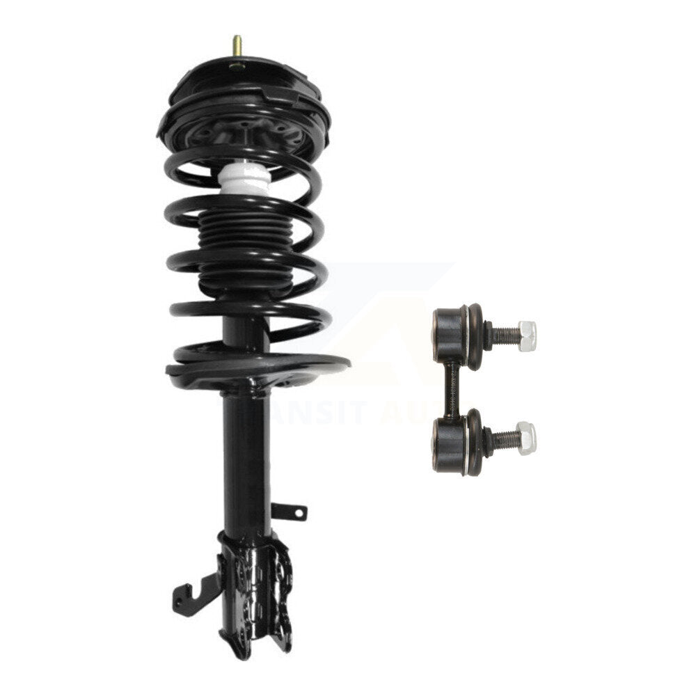 Transit Auto KSS-104510 Suspension Strut and Coil Spring Assembly for 1993-2002 Toyota Corolla, Chevrolet Prizm - Front Left