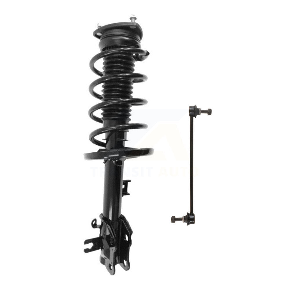 Transit Auto KSS-104512 Suspension Strut and Coil Spring Assembly for 2013-2016 Mazda CX-5 - Front Left