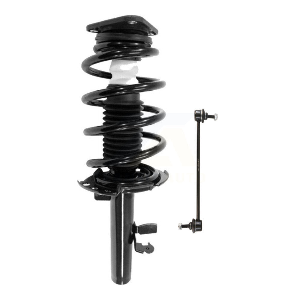 Transit Auto KSS-104519 Suspension Strut and Coil Spring Assembly for 2014-2022 Ford Transit Connect - Front Left