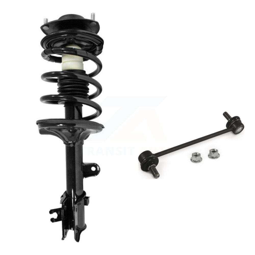 Transit Auto KSS-104541 Suspension Strut and Coil Spring Assembly for 2005-2010 Hyundai Tucson, Kia Sportage - Front Left