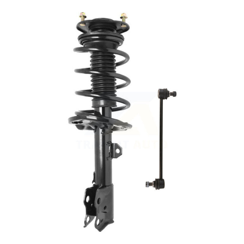 Transit Auto KSS-104543 Suspension Strut and Coil Spring Assembly for 2014-2019 Toyota Corolla - Front Left