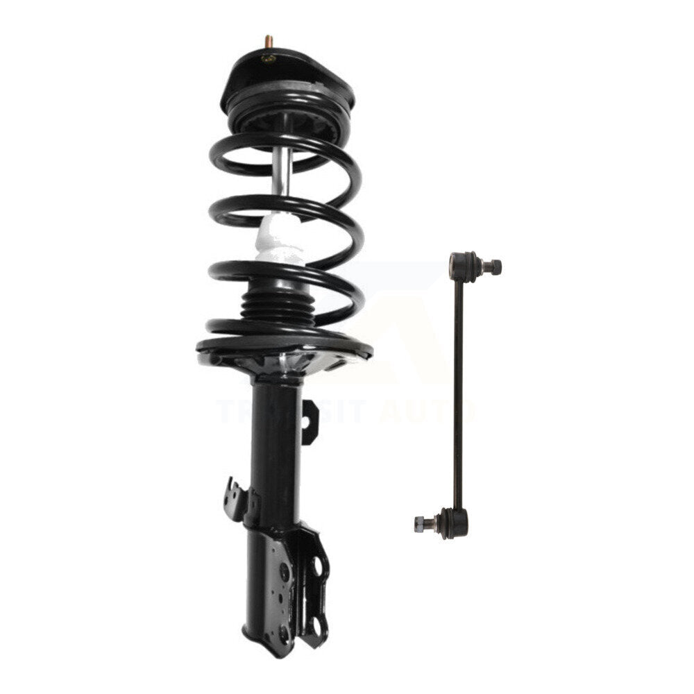 Transit Auto KSS-104544 Suspension Strut and Coil Spring Assembly for 2003-2008 Pontiac Vibe, Toyota Matrix - Front Left