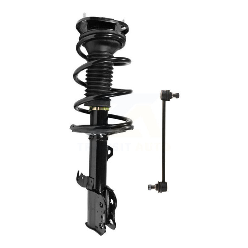 Transit Auto KSS-104545 Suspension Strut and Coil Spring Assembly for 2003-2008 Toyota Corolla - Front Left