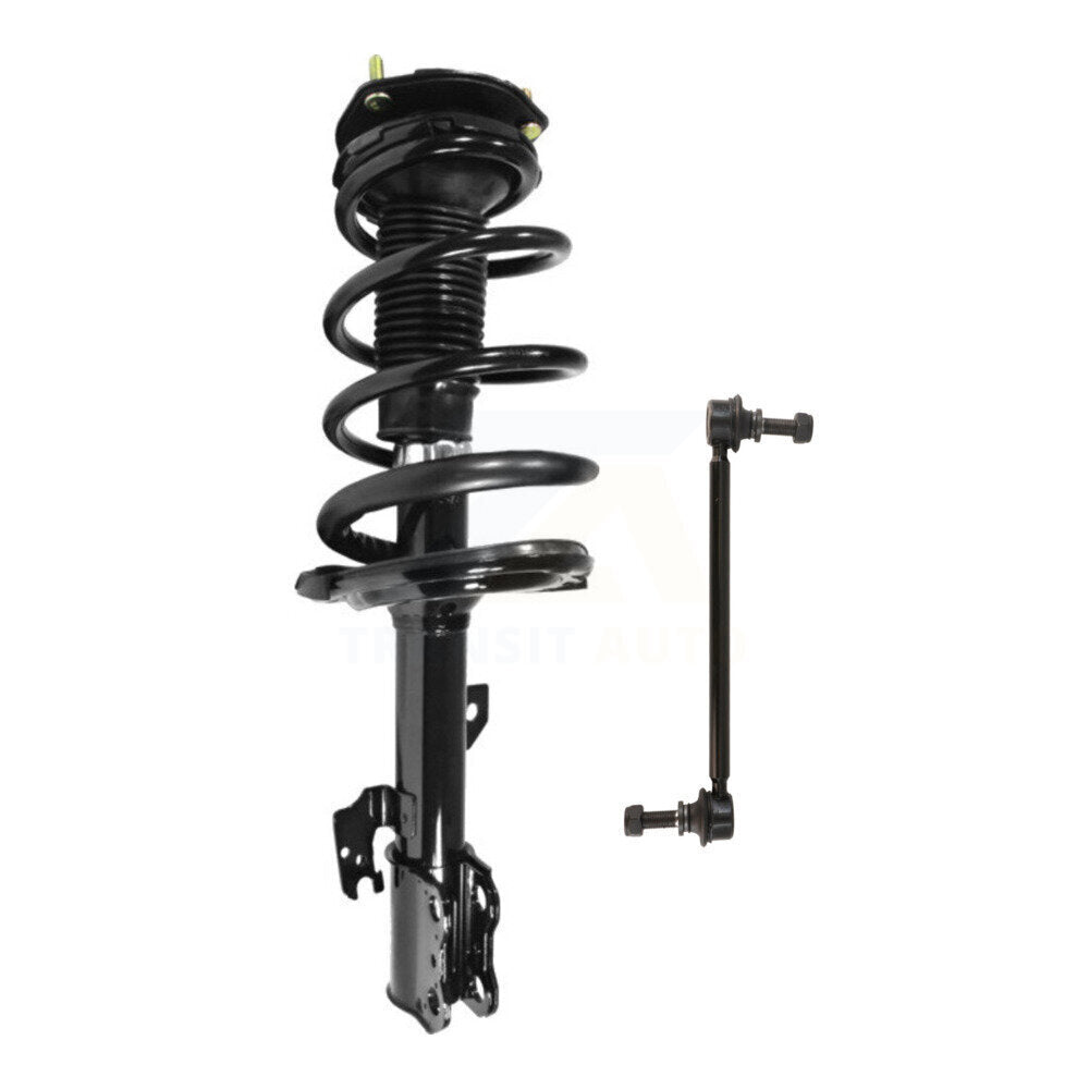 Transit Auto KSS-104549 Suspension Strut and Coil Spring Assembly for 2005-2010 Toyota Sienna - Front Left