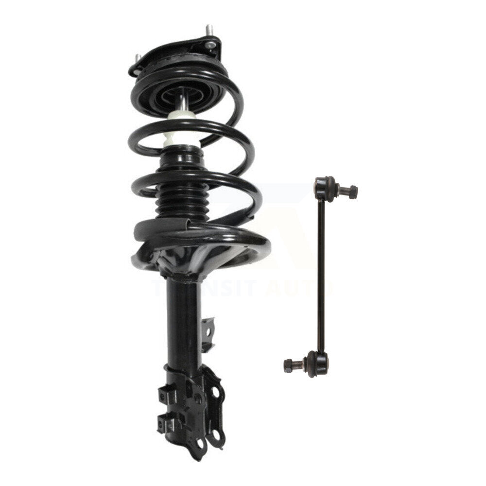 Transit Auto KSS-104554 Suspension Strut and Coil Spring Assembly for 2007-2010 Hyundai Elantra - Front Left