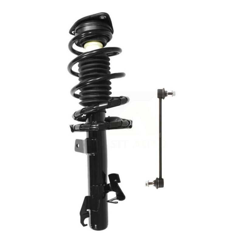 Transit Auto KSS-104556 Suspension Strut and Coil Spring Assembly for 2004-2010 Mazda 3, Mazda 5 - Front Left