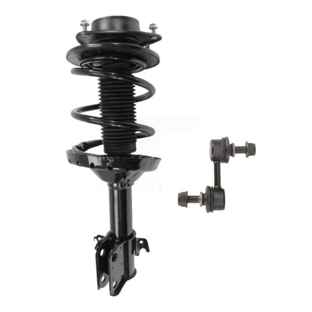 Transit Auto KSS-104563 Suspension Strut and Coil Spring Assembly for 2012-2016 Subaru Impreza - Front Left
