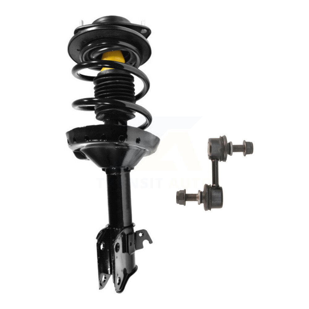 Transit Auto KSS-104565 Suspension Strut and Coil Spring Assembly for 2005-2009 Subaru Legacy - Front Left