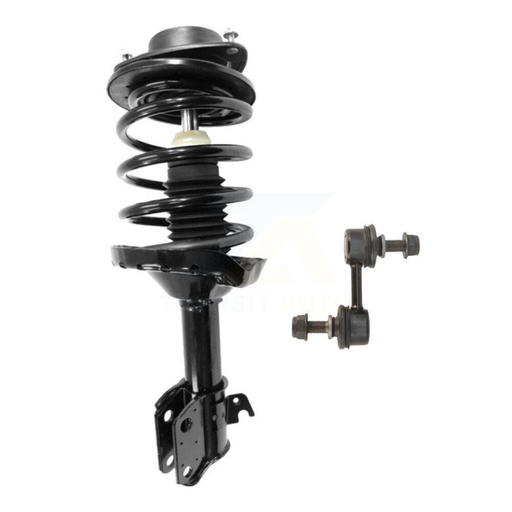 Transit Auto KSS-104568 Suspension Strut and Coil Spring Assembly for 2008-2011 Subaru Impreza - Front Left