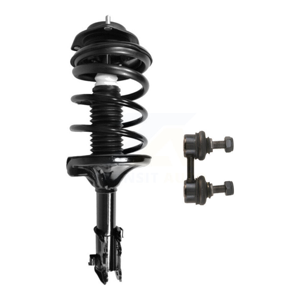 Transit Auto KSS-104575 Suspension Strut and Coil Spring Assembly for 2001-2006 Hyundai Elantra - Front Left