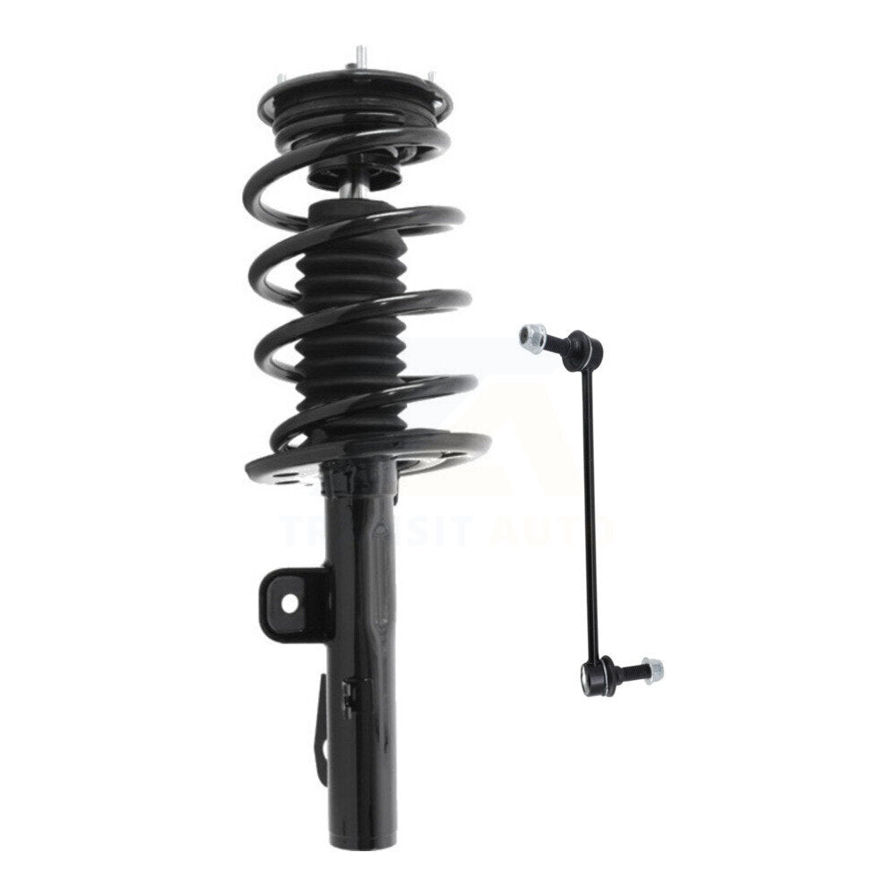 Transit Auto KSS-104579 Suspension Strut and Coil Spring Assembly for 2010-2012 Ford Flex - Front Left