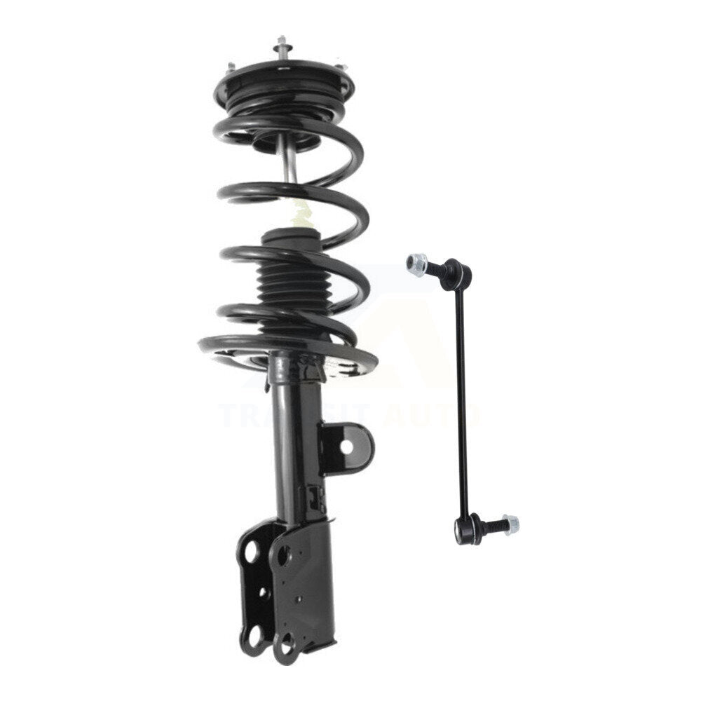 Transit Auto KSS-104581 Suspension Strut and Coil Spring Assembly for 2013-2019 Ford Taurus - Front Left