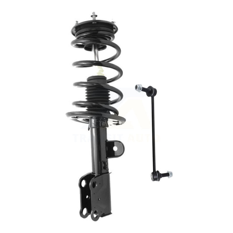 Transit Auto KSS-104581 Suspension Strut and Coil Spring Assembly for 2013-2019 Ford Taurus - Front Left