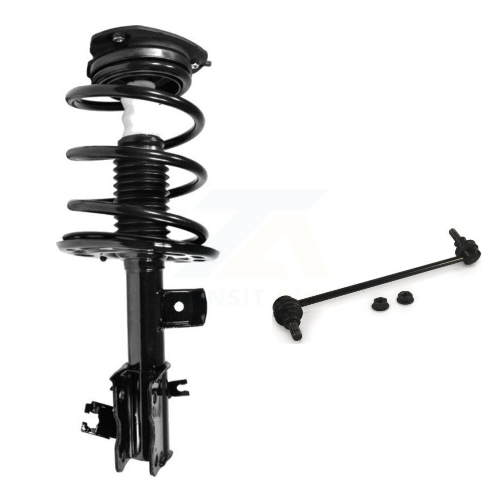 Transit Auto KSS-104587 Suspension Strut and Coil Spring Assembly for 2007-2012 Nissan Altima - Front Left