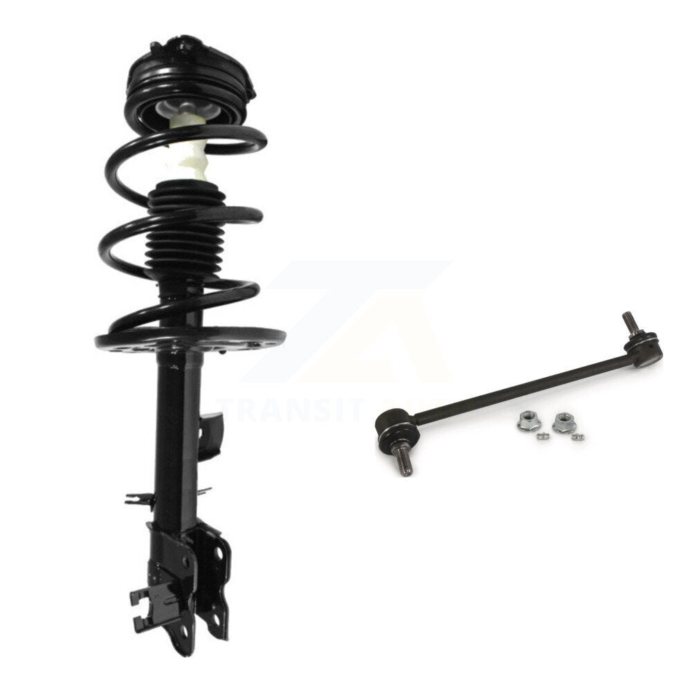 Transit Auto KSS-104595 Suspension Strut and Coil Spring Assembly for 2009-2014 Nissan Murano - Front Left