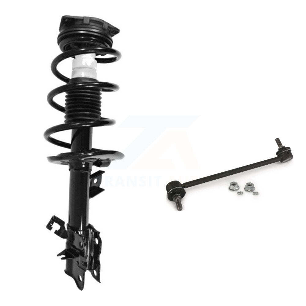 Transit Auto KSS-104597 Suspension Strut and Coil Spring Assembly for 2008-2013 Nissan Rogue - Front Left