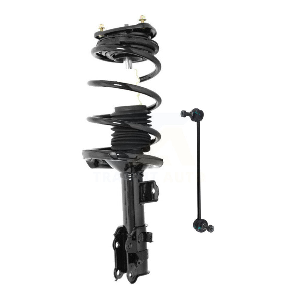 Transit Auto KSS-104602 Suspension Strut and Coil Spring Assembly for 2006-2011 Hyundai Accent, Kia Rio, Kia Rio5 - Front Left