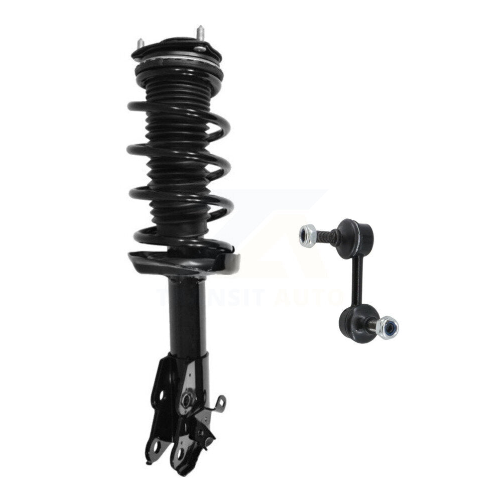 Transit Auto KSS-104603 Suspension Strut and Coil Spring Assembly for 2006-2011 Honda Civic, Acura CSX - Front Left