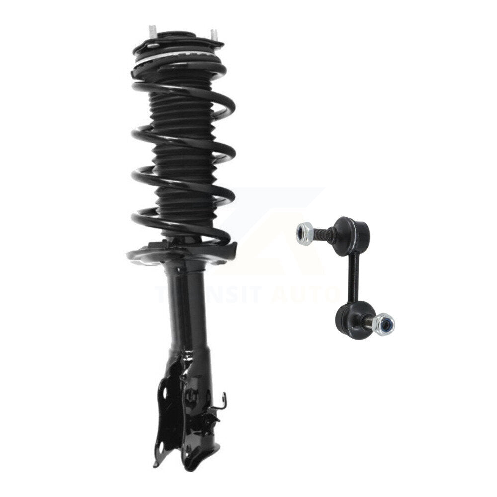 Transit Auto KSS-104604 Suspension Strut and Coil Spring Assembly for 2006-2011 Honda Civic - Front Left