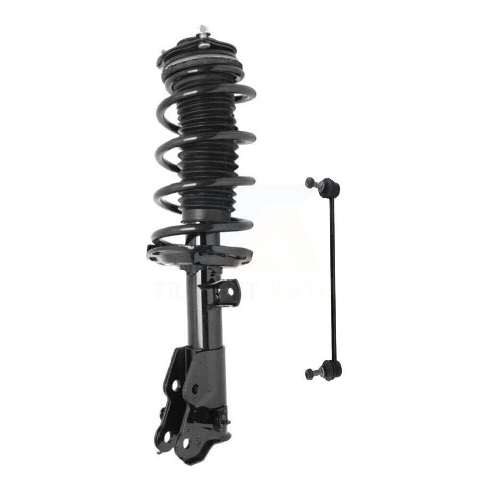 Transit Auto KSS-104606 Suspension Strut and Coil Spring Assembly for 2012 Honda Civic - Front Left