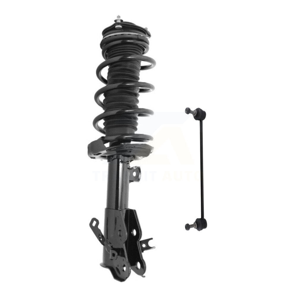 Transit Auto KSS-104607 Suspension Strut and Coil Spring Assembly for 2013-2015 Honda Civic - Front Left