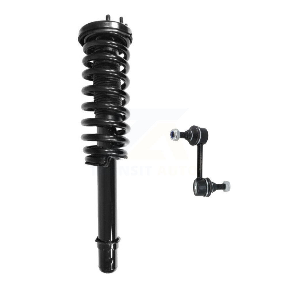 Transit Auto KSS-104609 Suspension Strut and Coil Spring Assembly for 2005-2007 Honda Accord - Front Left