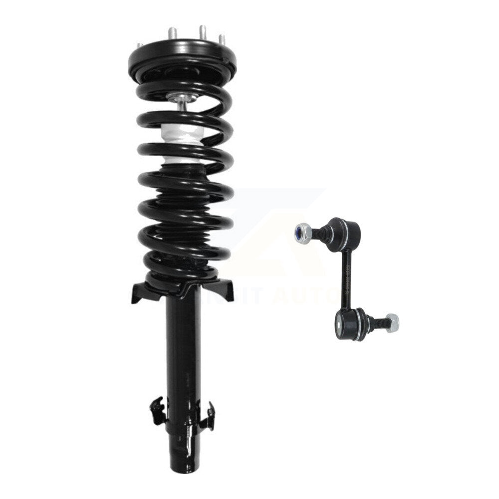 Transit Auto KSS-104612 Suspension Strut and Coil Spring Assembly for 2008-2012 Honda Accord - Front Left