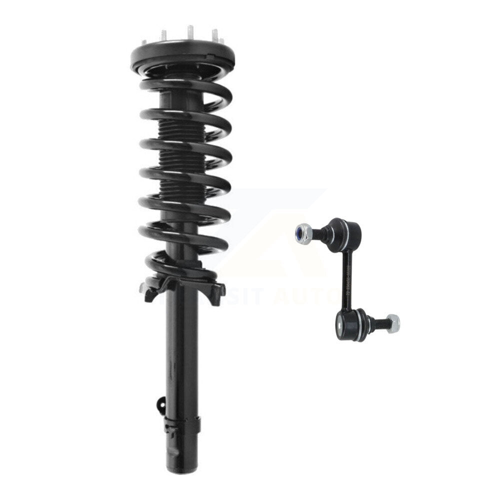 Transit Auto KSS-104613 Suspension Strut and Coil Spring Assembly for 2008-2012 Honda Accord - Front Left