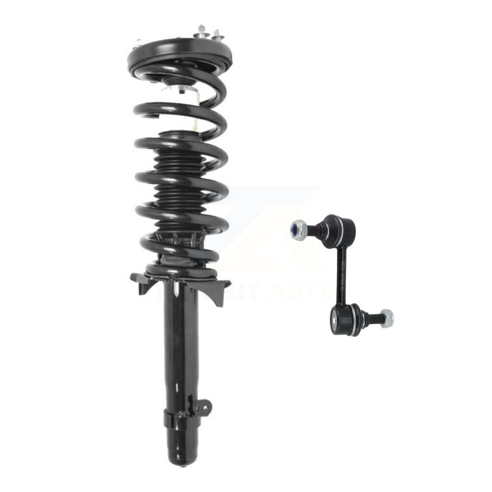 Transit Auto KSS-104614 Suspension Strut and Coil Spring Assembly for 2009-2014 Acura TSX - Front Left