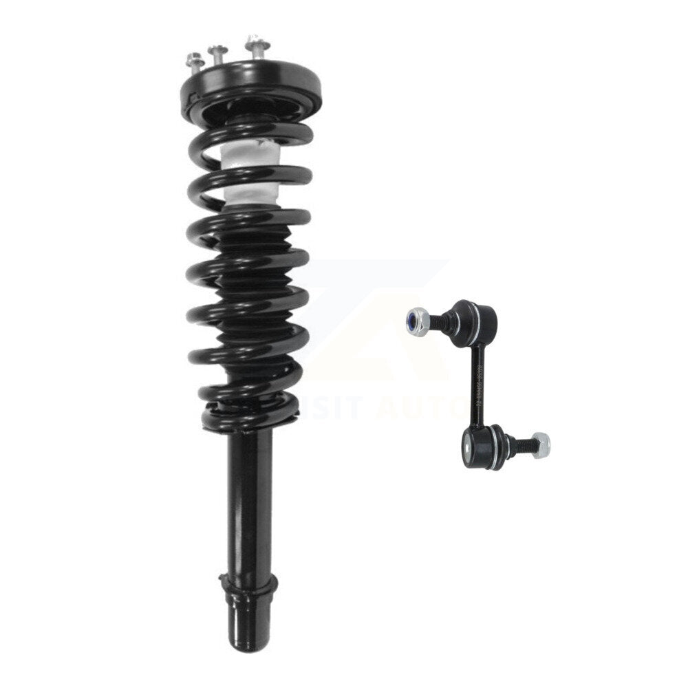 Transit Auto KSS-104615 Suspension Strut and Coil Spring Assembly for 2004-2008 Acura TSX - Front Left
