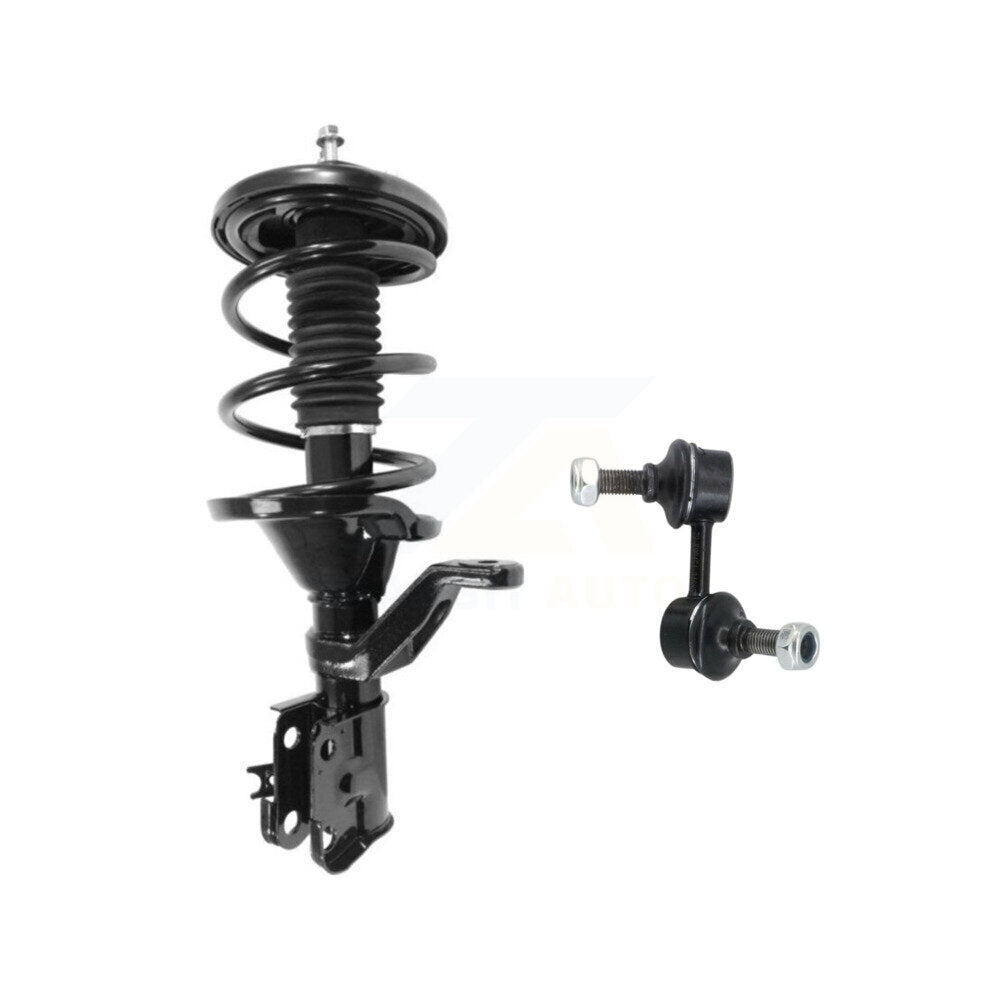 Transit Auto KSS-104619 Suspension Strut and Coil Spring Assembly for 2002-2004 Acura RSX - Front Left
