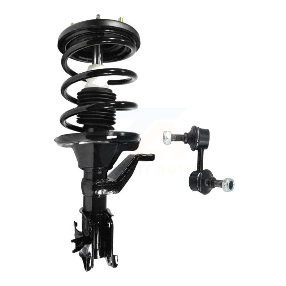 Transit Auto KSS-104620 Suspension Strut and Coil Spring Assembly for 2003-2005 Honda Civic - Front Left