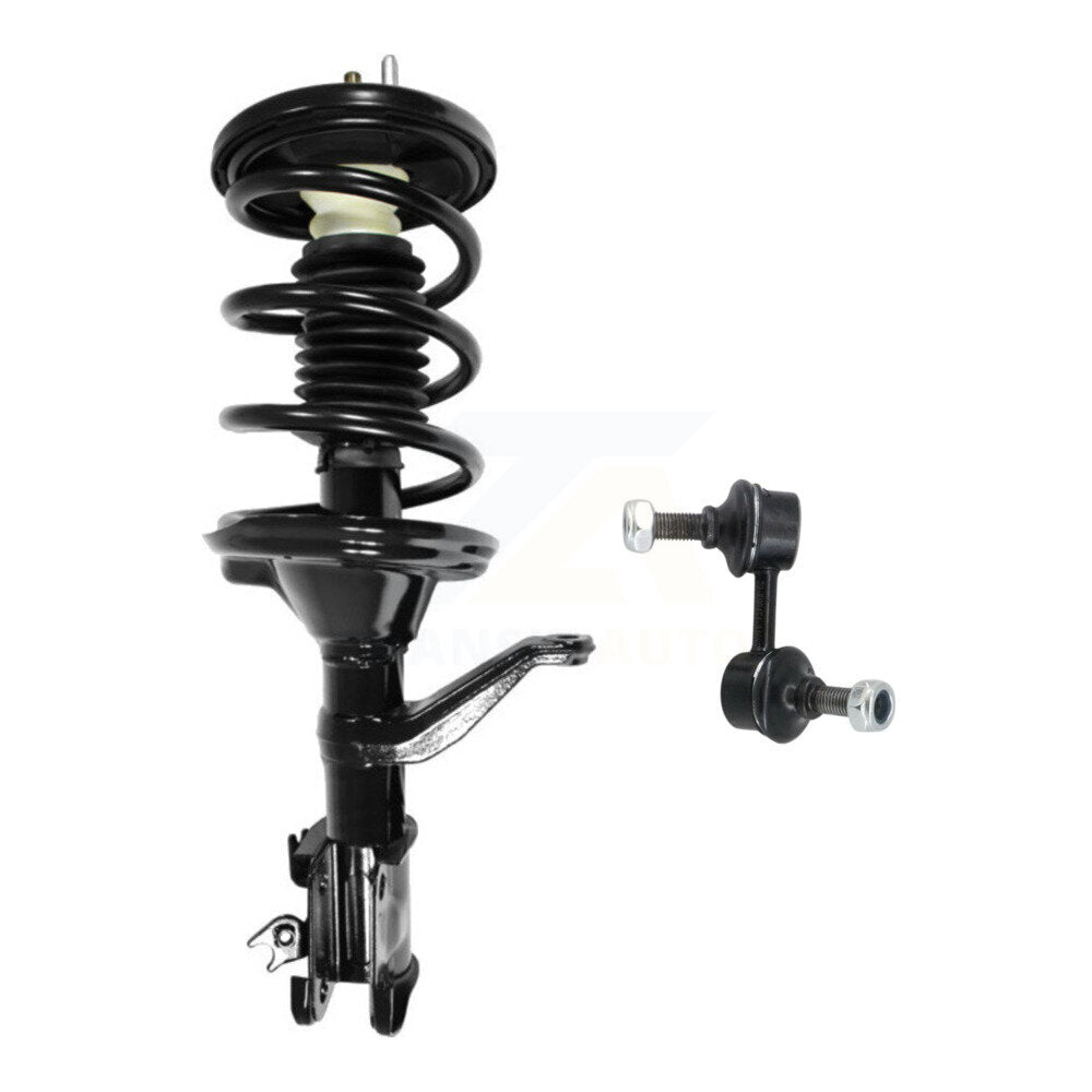 Transit Auto KSS-104622 Suspension Strut and Coil Spring Assembly for 2003-2011 Honda Element - Front Left