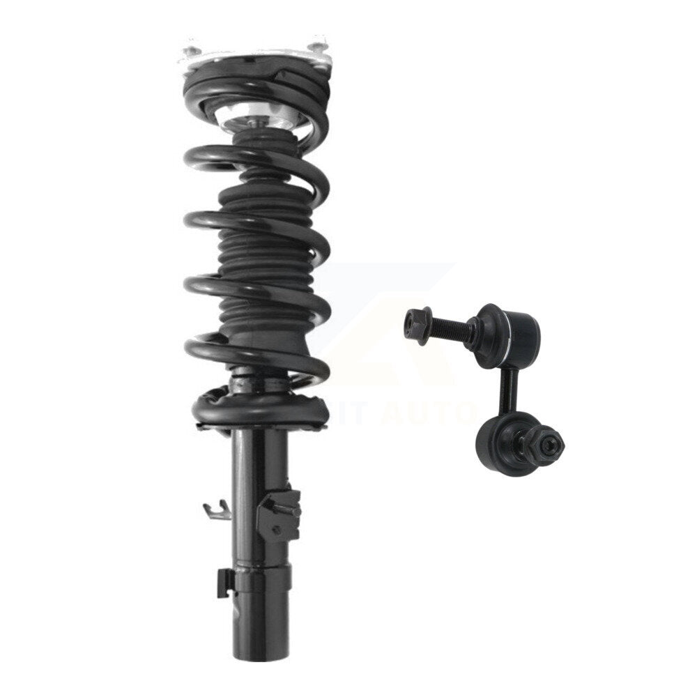 Transit Auto KSS-104631 Suspension Strut and Coil Spring Assembly for 2007-2015 INFINITI Q40, INFINITI G25 and More - Front Left