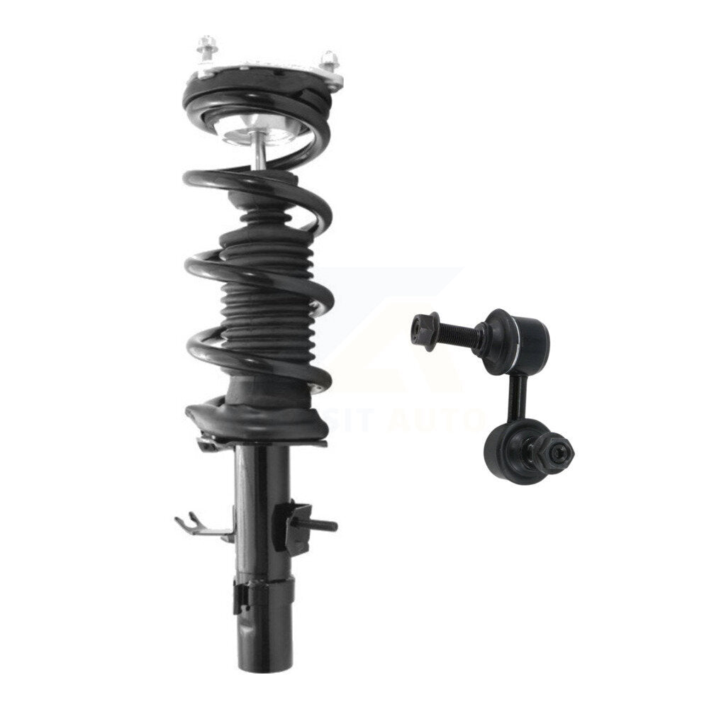 Transit Auto KSS-104632 Suspension Strut and Coil Spring Assembly for 2009-2017 INFINITI Q60, INFINITI G37 - Front Left
